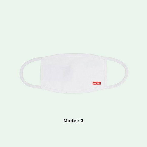 COPY - Cotton Face Mask Supreme Off White Custom - Picture 11 of 12